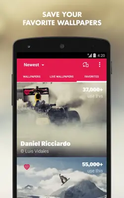 Red Bull Wallpapers android App screenshot 14